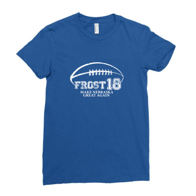 Frost 18 Ladies Fitted T-shirt Designed By Idah