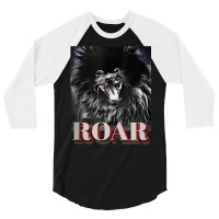 Roar Pomeranian Dog Tank Top Tank Top 3/4 Sleeve Shirt | Artistshot