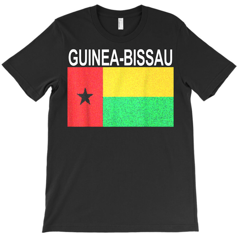 Guinea Bissau Flag Artistic Design T Shirt T-shirt | Artistshot