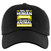 Diseases Linked To Animal Agriculture Vegan Facts T Shirt Kids Cap | Artistshot