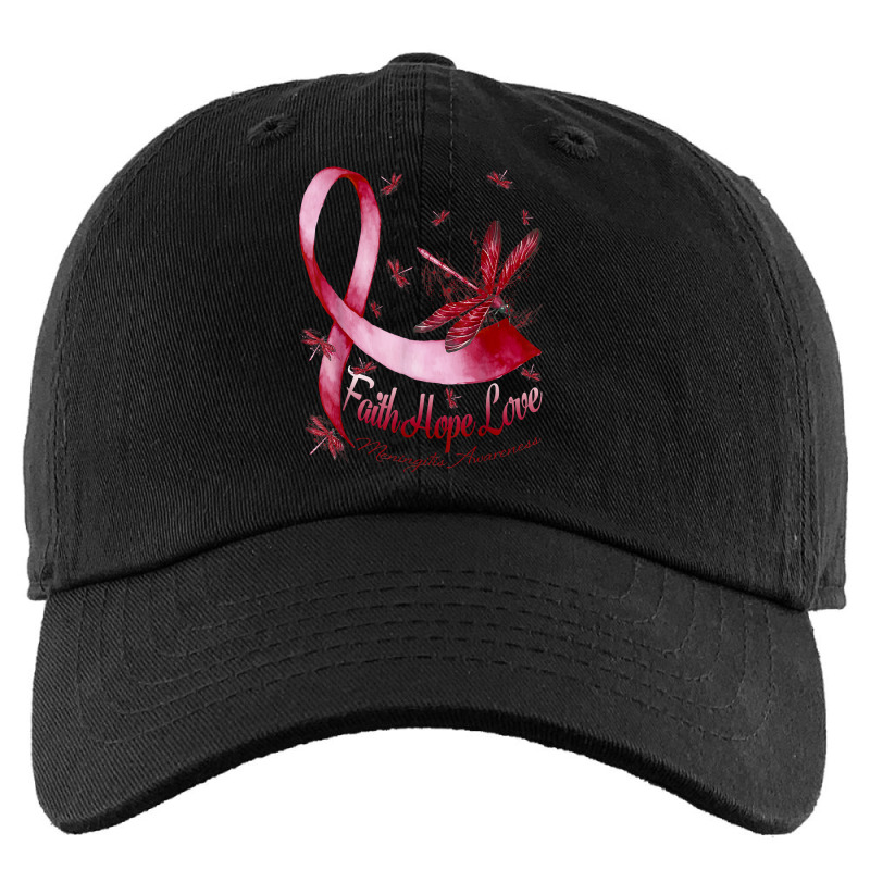 Faith Hope Love Meningitis Awareness Dragonfly T Shirt Kids Cap by dubrayhecallezhd | Artistshot