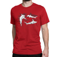 Cool Sharks Classic T-shirt | Artistshot