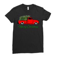 Slammed 3100 Ad Christmas Pickup Truck Pullover Hoodie Ladies Fitted T-shirt | Artistshot