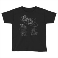 Wakeboard Blueprint Shirt   Wakeboarding Boat Wake Board Tee Toddler T-shirt | Artistshot