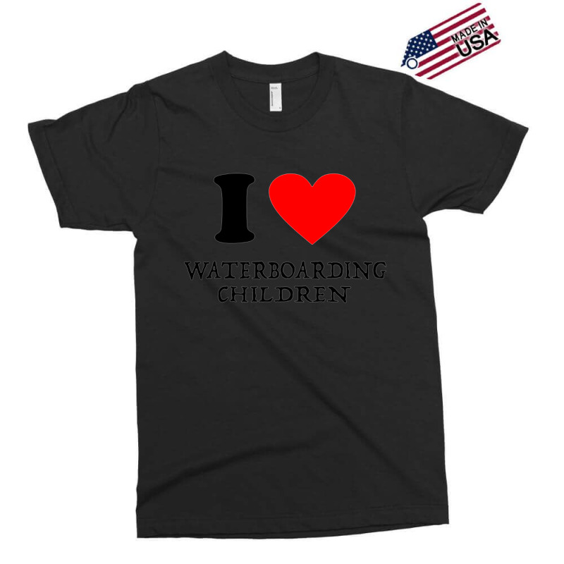 I Love Waterboarding Children Exclusive T-shirt | Artistshot