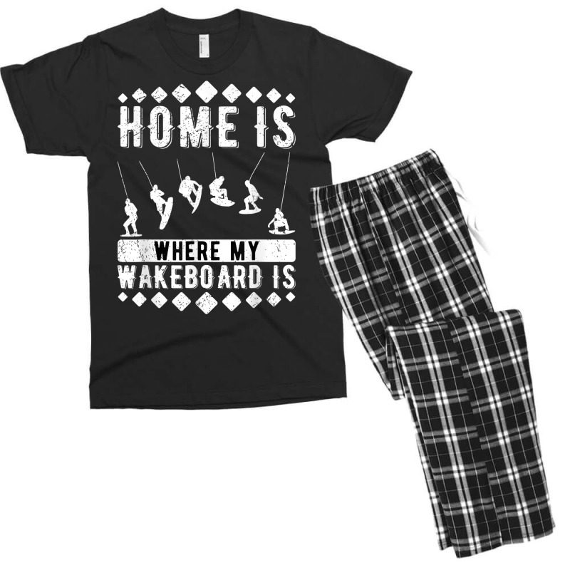 Wakeboard Wakeboarding Wakeboarder T Shirt Men's T-shirt Pajama Set | Artistshot