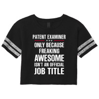 Gift For Freaking Awesome Patent Examiner Scorecard Crop Tee | Artistshot