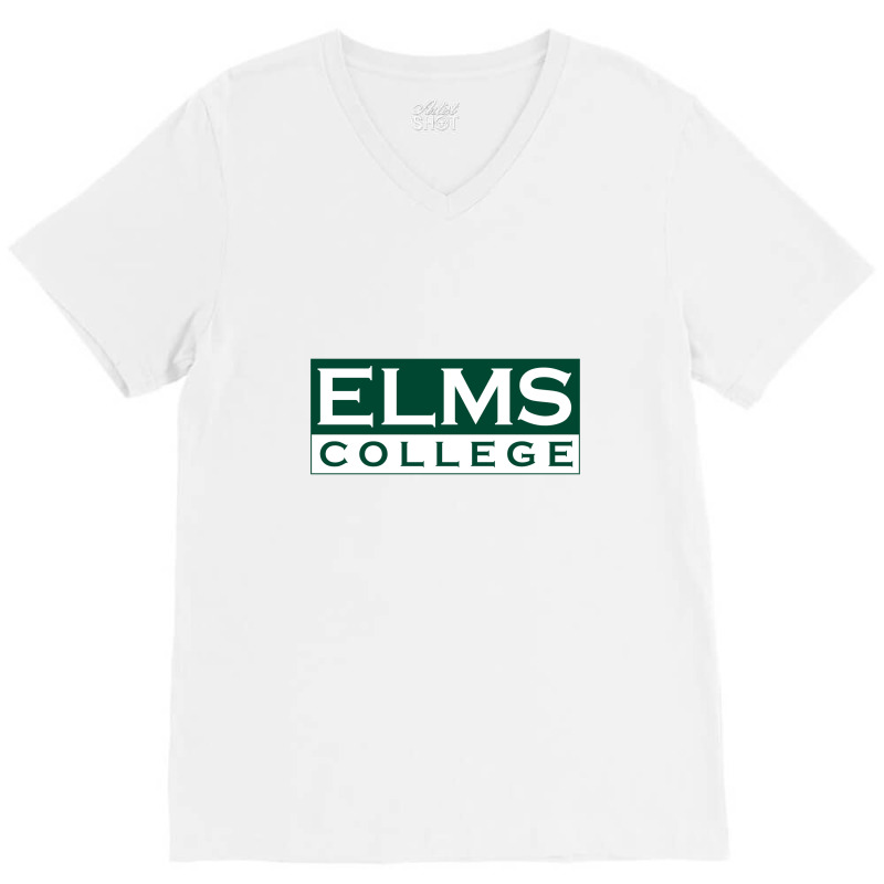 The Elmscollege V-Neck Tee by jhonatan diaa | Artistshot