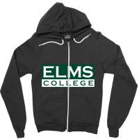 The Elmscollege Zipper Hoodie | Artistshot