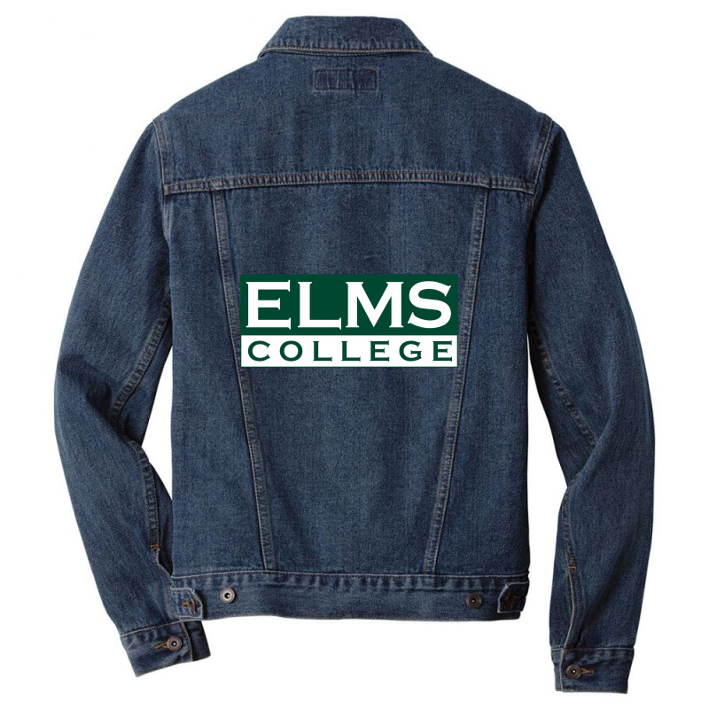 The Elmscollege Men Denim Jacket by jhonatan diaa | Artistshot