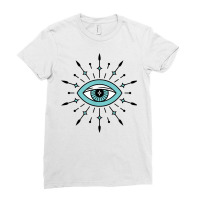 Evil Eye Protection Talisman Symbol T Shirt Ladies Fitted T-shirt | Artistshot