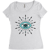 Evil Eye Protection Talisman Symbol T Shirt Women's Triblend Scoop T-shirt | Artistshot