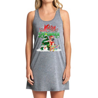 German Shepherd Gsd Christmas Lights Pajama Matching German Shepherd S Tank Dress | Artistshot