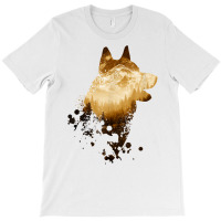 Husky Dog Silhouette  American Husky  Siberian Husky T Shirt T-shirt | Artistshot