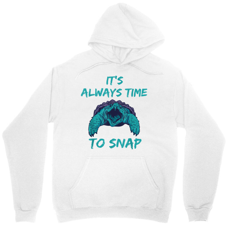 Aligator Snapping Turtle Time To Snap Snapping Turtle Lover T Shirt Unisex Hoodie | Artistshot