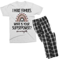 Proud Surrogate Rainbow Gestational Carrier Premium T Shirt Men's T-shirt Pajama Set | Artistshot