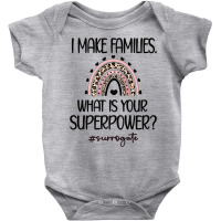 Proud Surrogate Rainbow Gestational Carrier Premium T Shirt Baby Bodysuit | Artistshot