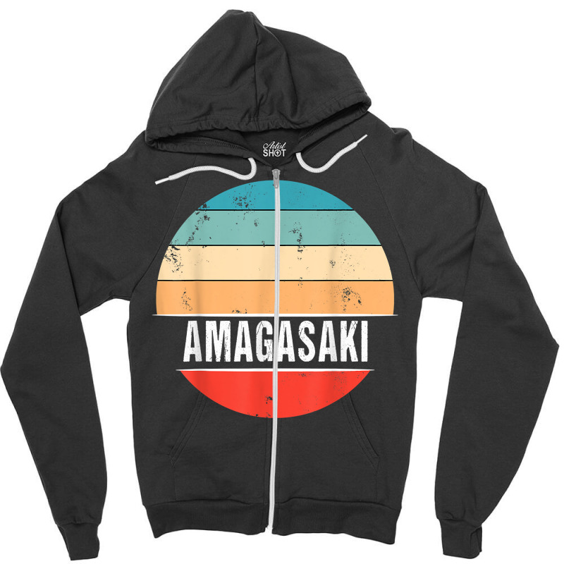 Amagasaki Japan City Trip T Shirt Zipper Hoodie | Artistshot