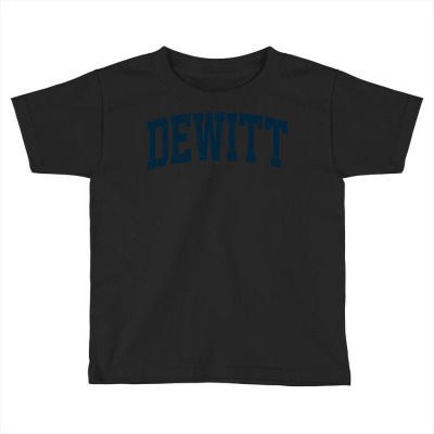 Dewitt Michigan Mi Vintage Athletic Sports Navy Design Pullover Hoodie Toddler T-shirt Designed By Luantruong