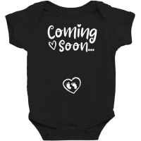 Baby Coming Soon... Funny Pregnancy Announcement & Maternity T Shirt Baby Bodysuit | Artistshot