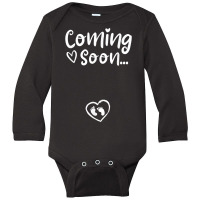 Baby Coming Soon... Funny Pregnancy Announcement & Maternity T Shirt Long Sleeve Baby Bodysuit | Artistshot