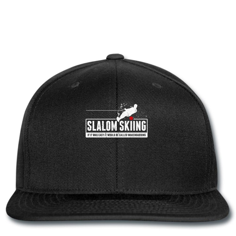 Funny Slalom Waterskiing Wakeboard Ski Vintage Style Gift Premium T Sh Printed Hat | Artistshot