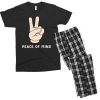 Peace Of Mind Men's T-shirt Pajama Set | Artistshot