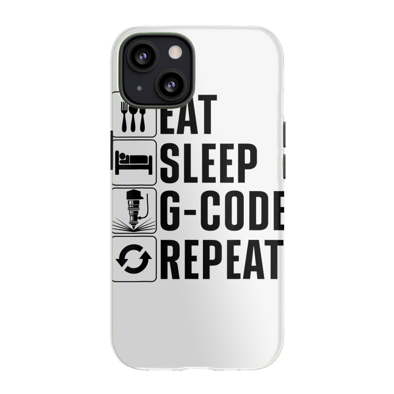 Funny Cnc Machinist Art For Men Women Cnc Machine G Code T Shirt Iphone 13 Case | Artistshot