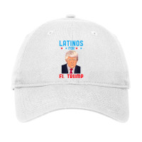 Latinos For El Trump Shirt Trump Supporter Election T Shirt Adjustable Cap | Artistshot