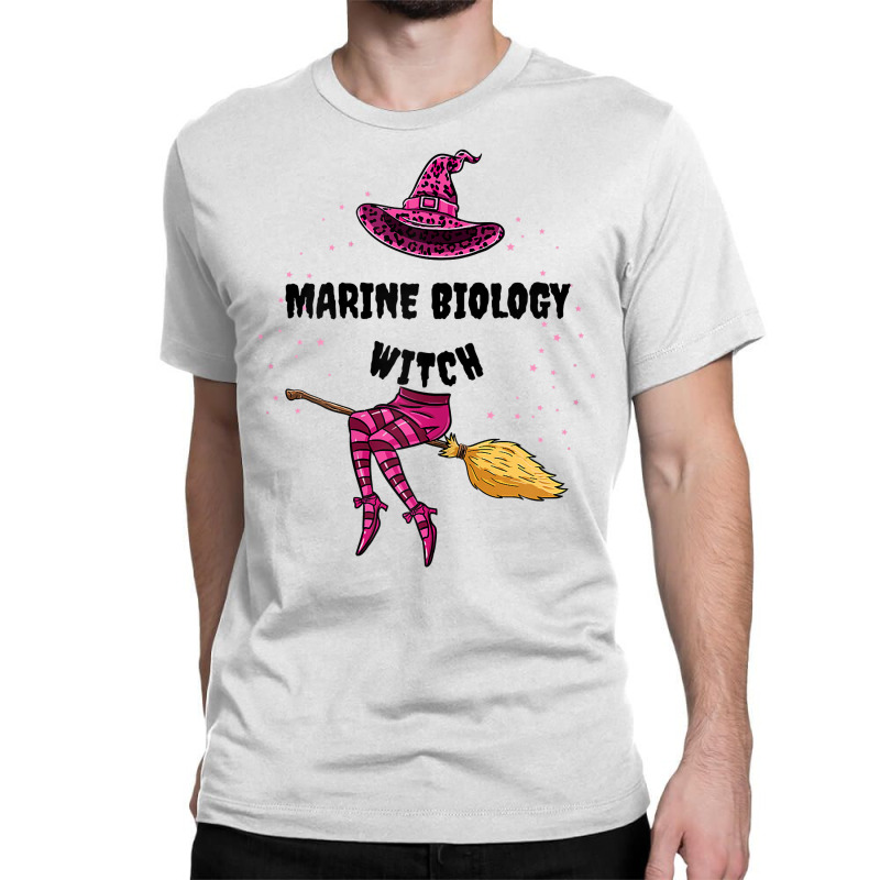 Marine Biology Witch Halloween Marine Biology T Shirt Classic T-shirt by pilusoekyokeln | Artistshot