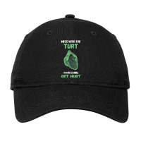 Mess With The Turt Snapping Turtle Aligator Snapping Turtle T Shirt Adjustable Cap | Artistshot