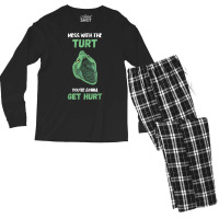 Mess With The Turt Snapping Turtle Aligator Snapping Turtle T Shirt Men's Long Sleeve Pajama Set | Artistshot