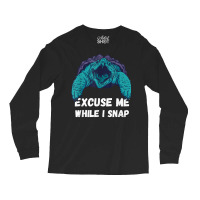 Snapping Turtle Sea Animal Excuse Me Snapping Turtle Lover T Shirt Long Sleeve Shirts | Artistshot