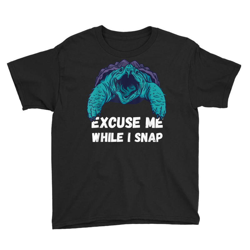 Snapping Turtle Sea Animal Excuse Me Snapping Turtle Lover T Shirt Youth Tee | Artistshot