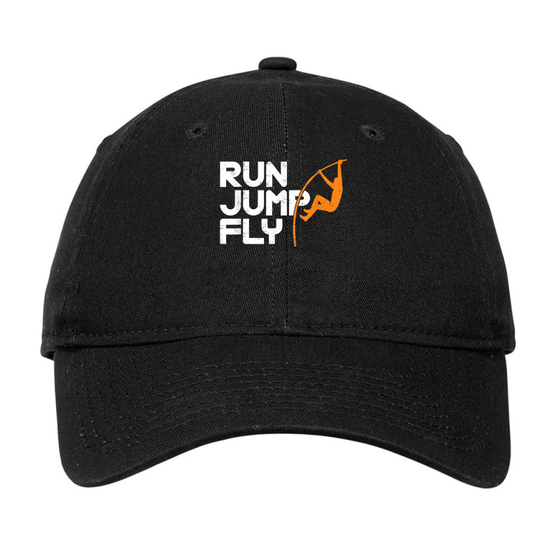 Run Jump Fly Pole Vault Pole Jumping Track And Filed T Shirt Adjustable Cap by riogasehzilahiy | Artistshot