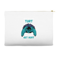 Snapping Turtle Mess With The Turt Snapping Turtle Lover T Shirt Accessory Pouches | Artistshot