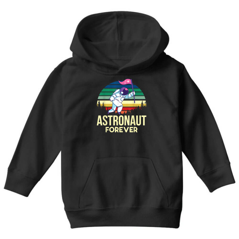 Space Astronaut Retro Planets Solar System Galaxy Milky Way T Shirt Youth Hoodie by riogasehzilahiy | Artistshot