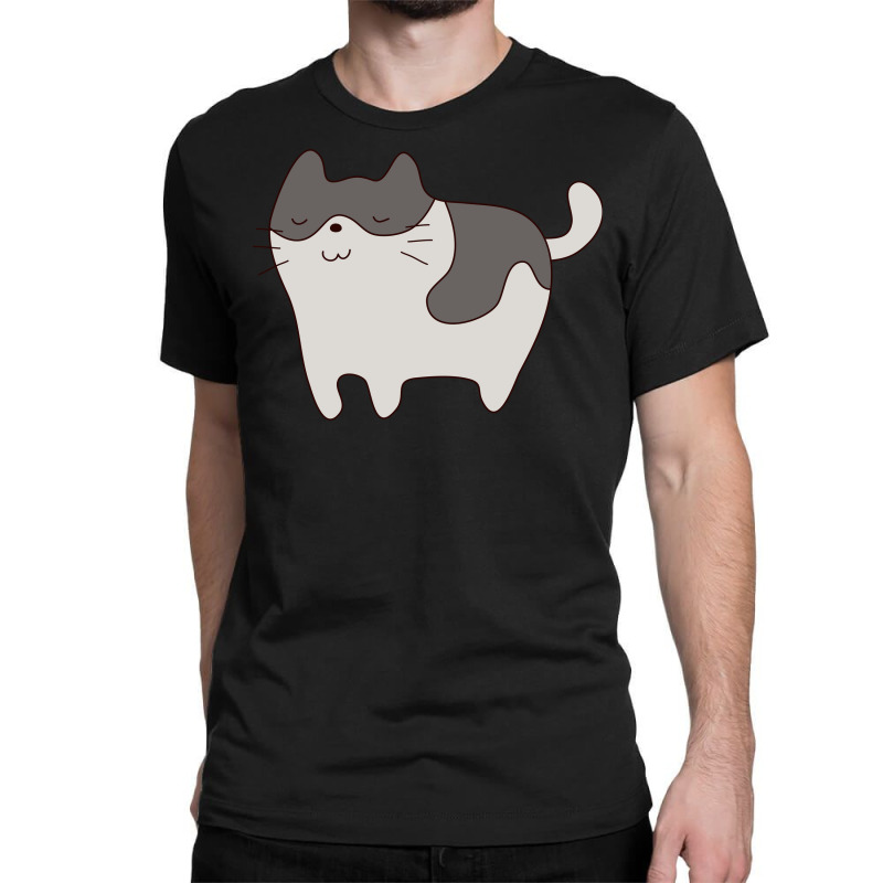 Lazy Cat Classic T-shirt by Visualism | Artistshot