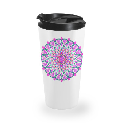 Flora Travel Mug Designed By Nishtha Art
