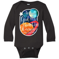 Classical Conversations To Know God And Make Him Known T Shirt Long Sleeve Baby Bodysuit | Artistshot