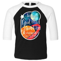 Classical Conversations To Know God And Make Him Known T Shirt Toddler 3/4 Sleeve Tee | Artistshot