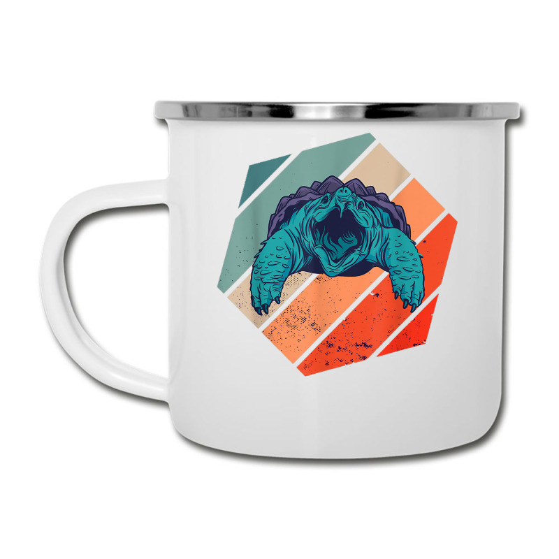 Snapping Turtle Hexa Retro Sea Animal Snapping Turtle Lover T Shirt Camper Cup | Artistshot