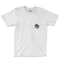 Snapping Turtle Hexa Retro Sea Animal Snapping Turtle Lover T Shirt Pocket T-shirt | Artistshot