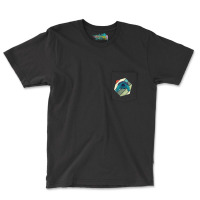 Snapping Turtle Retro Hexa Snapping Turtle Lover Sea Animal T Shirt Pocket T-shirt | Artistshot