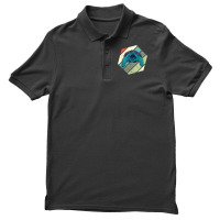 Snapping Turtle Retro Hexa Snapping Turtle Lover Sea Animal T Shirt Men's Polo Shirt | Artistshot