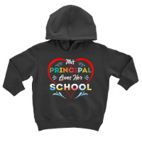 Womens This Principal Loves Her School Head Teacher Headistress V Neck Toddler Hoodie | Artistshot