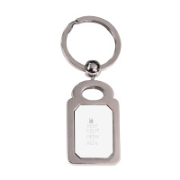 Funny Pottery T Shirt Keep Calm Ceramics Artist Art Teacher Silver Rectangle Keychain | Artistshot