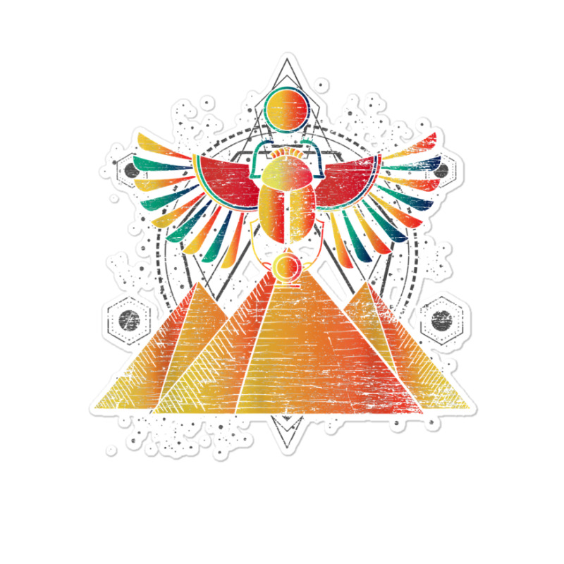 Historian Proud Egyptian Gift Tut Ankh Pyramid Ancient Egypt T Shirt Sticker | Artistshot