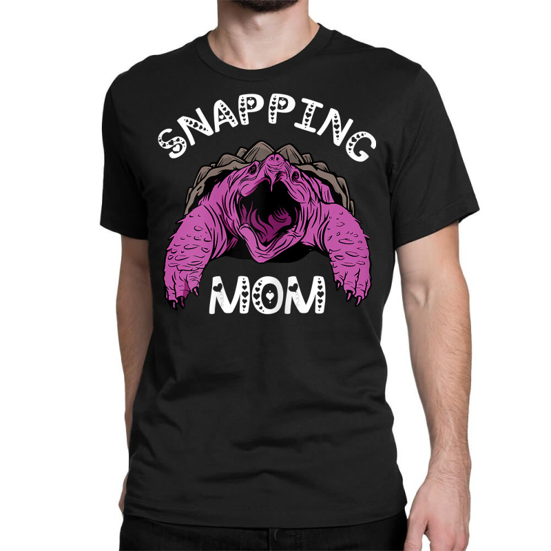 Womens Snapping Mom Reptile Sea Animal Aligator Snapping Turtle T Shir Classic T-shirt | Artistshot