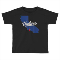 Ventura California Ca Map T Shirt Toddler T-shirt | Artistshot